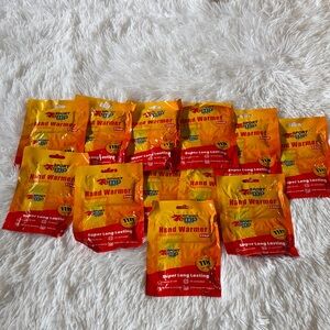 NWT Hand Warmers - Orange 12 packages brand new
